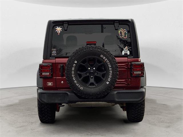 used 2021 Jeep Wrangler Unlimited car, priced at $34,991