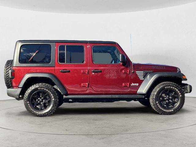 used 2021 Jeep Wrangler Unlimited car, priced at $34,592