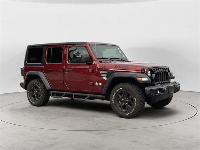 used 2021 Jeep Wrangler Unlimited car, priced at $34,991