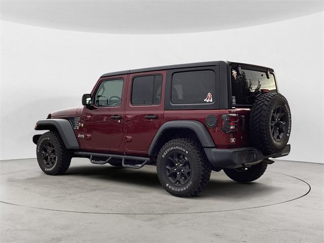 used 2021 Jeep Wrangler Unlimited car, priced at $34,991