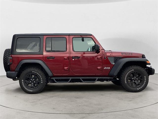 used 2021 Jeep Wrangler Unlimited car, priced at $34,991