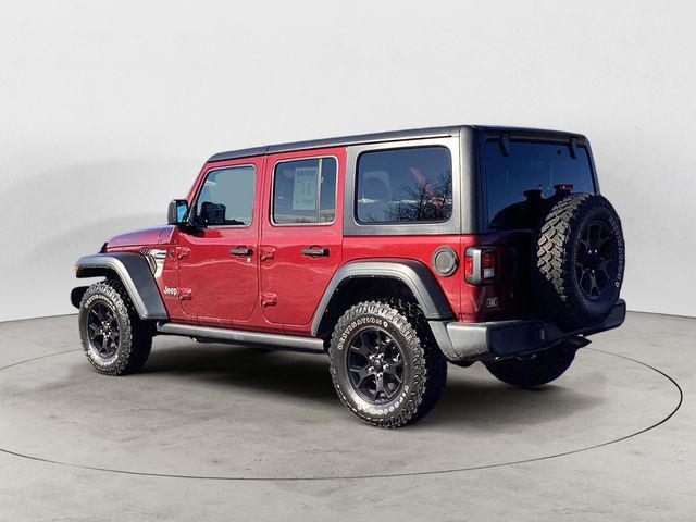 used 2021 Jeep Wrangler Unlimited car, priced at $34,592