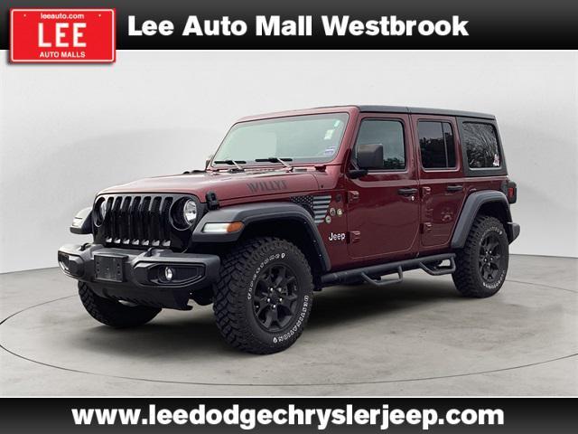 used 2021 Jeep Wrangler Unlimited car, priced at $34,991