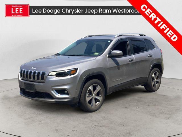 used 2021 Jeep Cherokee car, priced at $26,491
