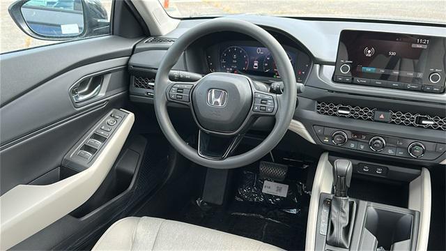 new 2025 Honda Accord car, priced at $31,710