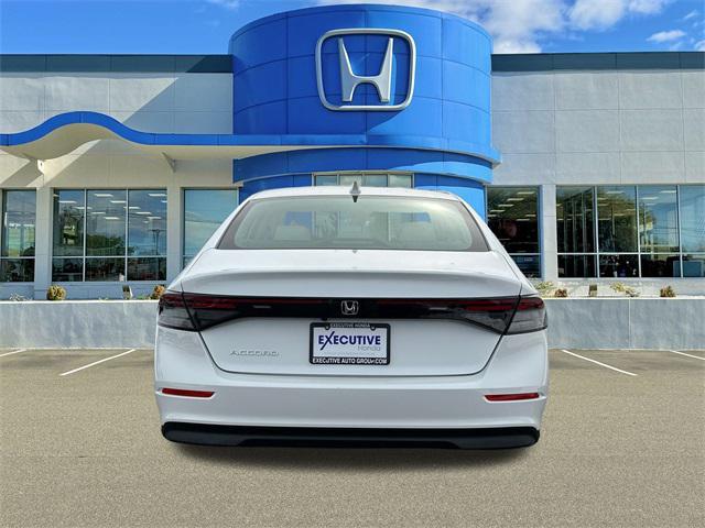 used 2024 Honda Accord car, priced at $27,666