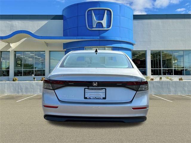 new 2025 Honda Accord car, priced at $31,710