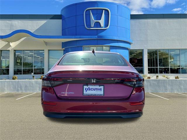 new 2024 Honda Accord car, priced at $31,460