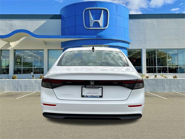 new 2025 Honda Accord car, priced at $31,060