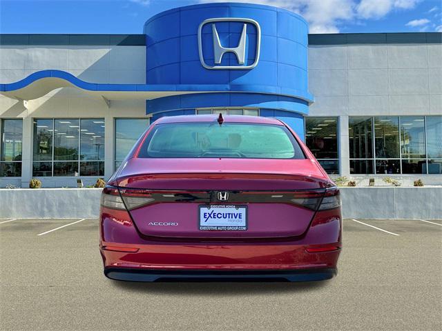 used 2024 Honda Accord car, priced at $27,759