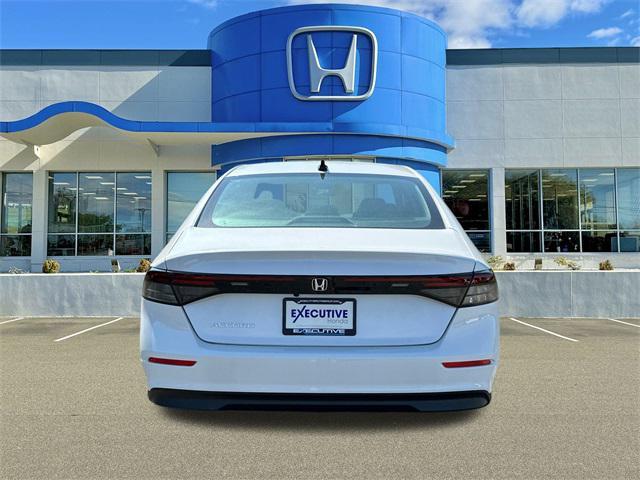 new 2025 Honda Accord car, priced at $31,015