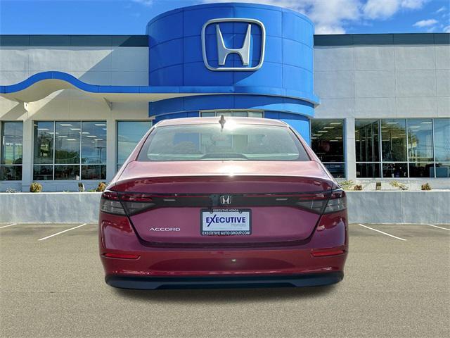 new 2024 Honda Accord car, priced at $31,460