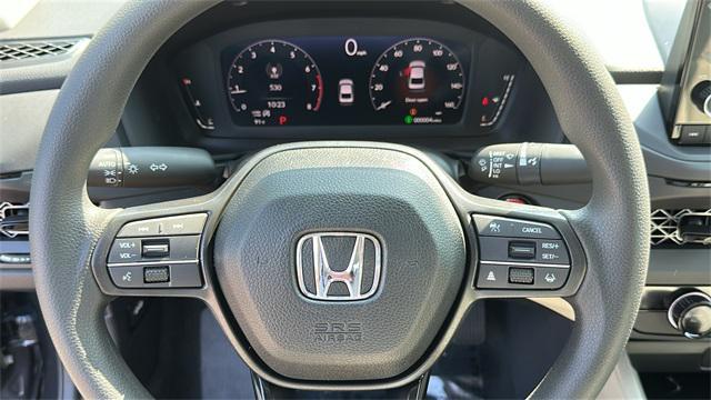 new 2025 Honda Accord car, priced at $29,445