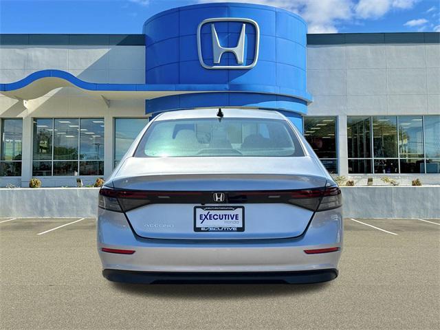 new 2025 Honda Accord car, priced at $30,560