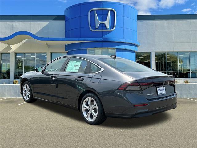 new 2025 Honda Accord car, priced at $29,445