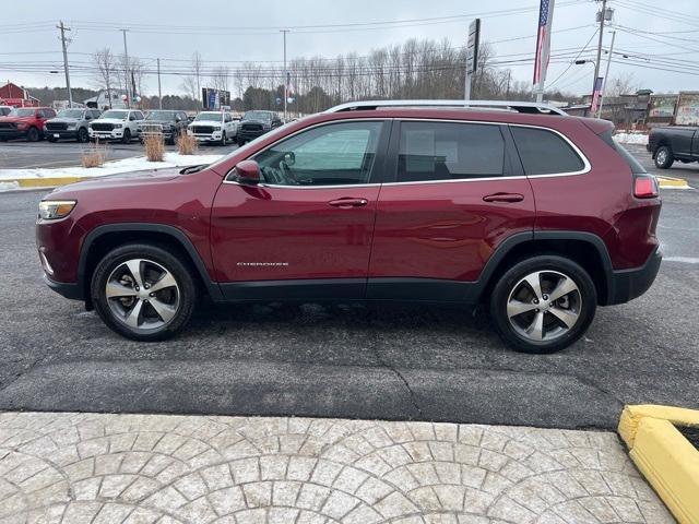 used 2021 Jeep Cherokee car, priced at $23,700