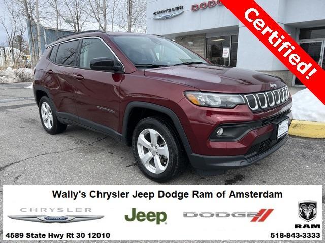 used 2022 Jeep Compass car, priced at $22,800