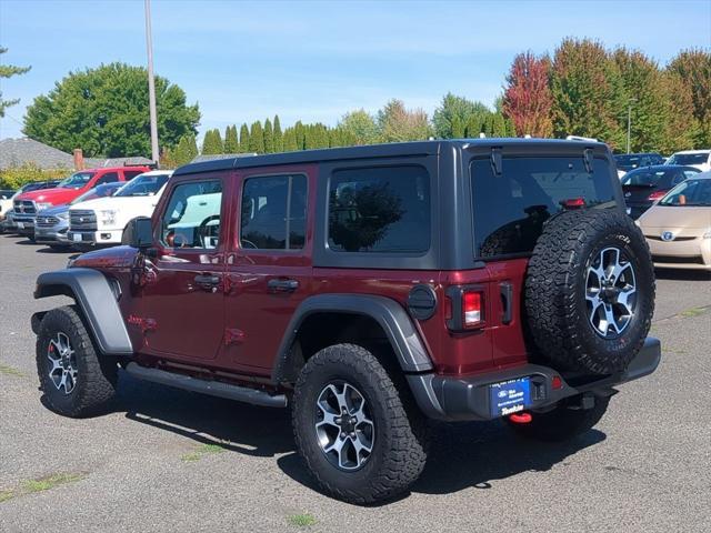 used 2021 Jeep Wrangler Unlimited car, priced at $37,950