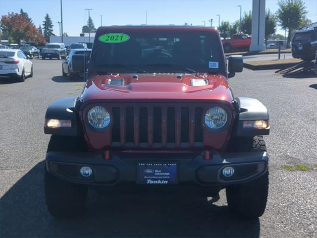 used 2021 Jeep Wrangler Unlimited car, priced at $37,950