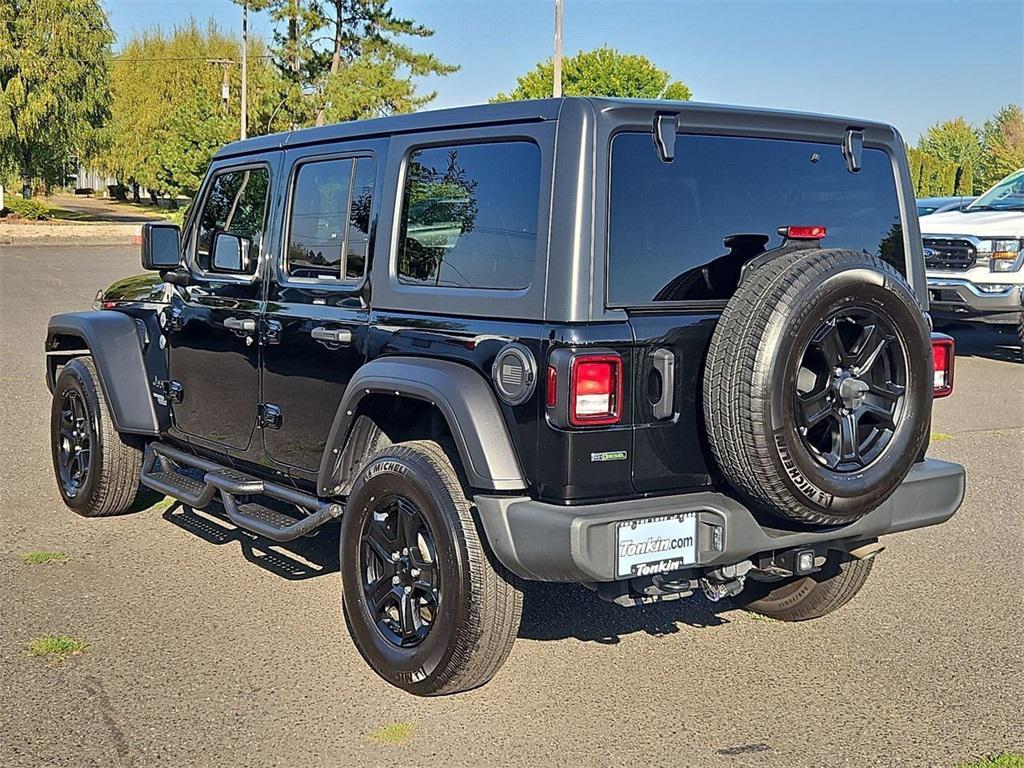 used 2021 Jeep Wrangler Unlimited car, priced at $30,485