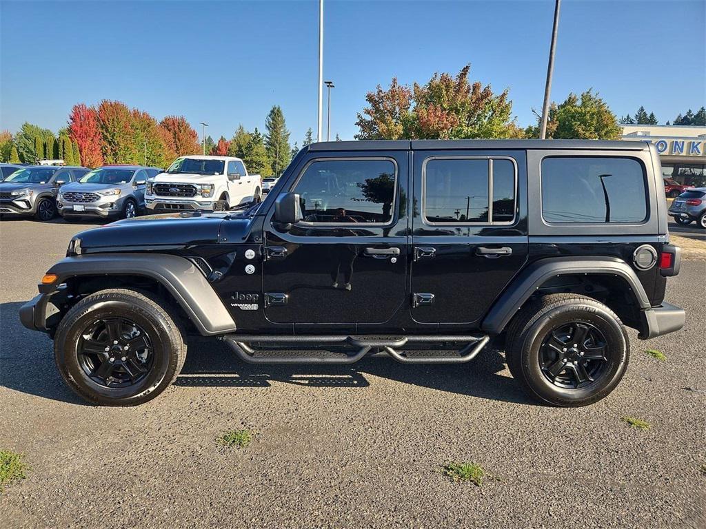 used 2021 Jeep Wrangler Unlimited car, priced at $30,485