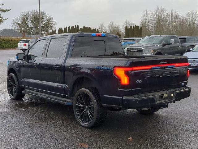 used 2023 Ford F-150 Lightning car, priced at $64,900