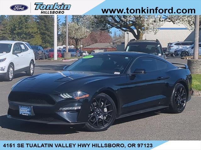 used 2018 Ford Mustang car, priced at $20,548