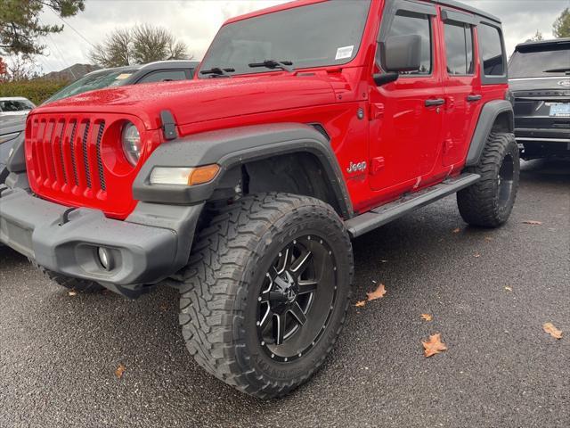 used 2020 Jeep Wrangler Unlimited car, priced at $31,990