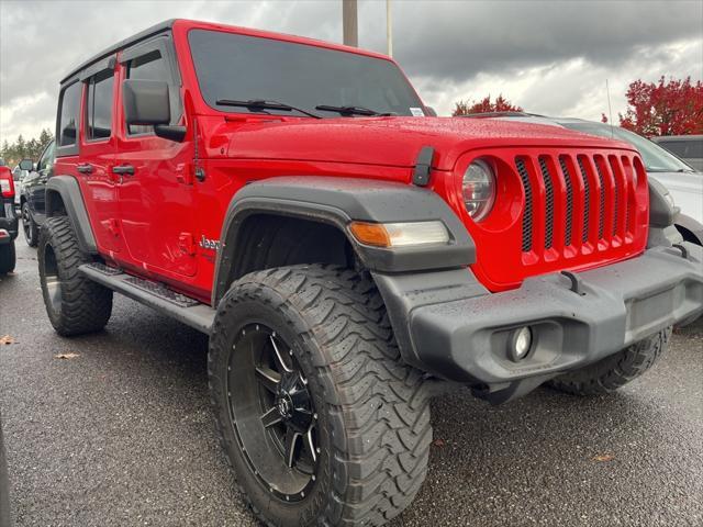 used 2020 Jeep Wrangler Unlimited car, priced at $31,990