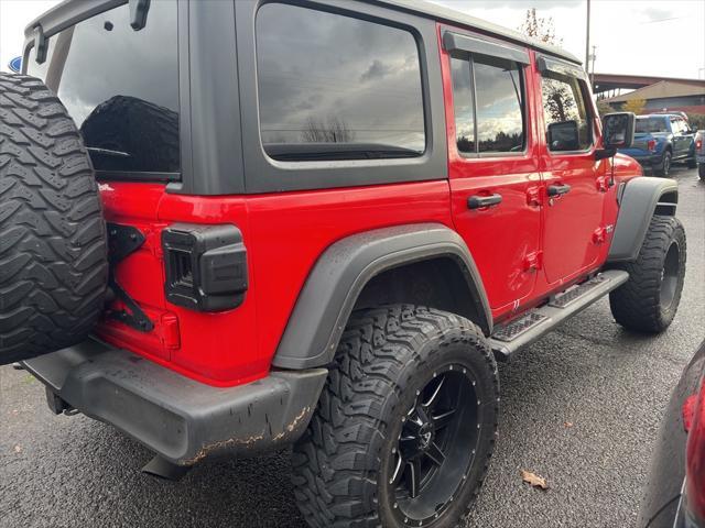 used 2020 Jeep Wrangler Unlimited car, priced at $31,990