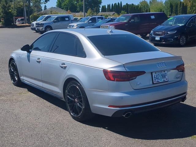used 2018 Audi A4 car, priced at $20,887