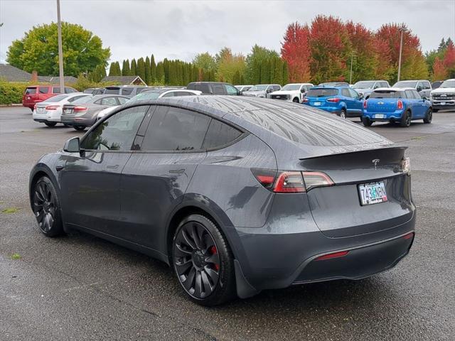 used 2021 Tesla Model Y car, priced at $34,650