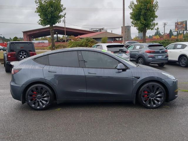 used 2021 Tesla Model Y car, priced at $34,650