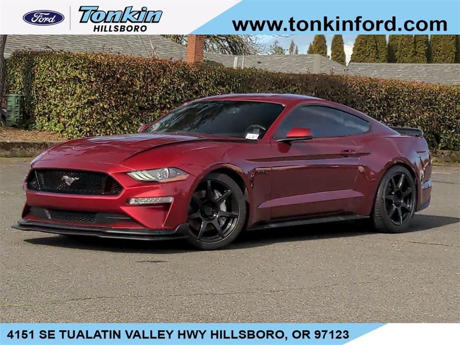 used 2019 Ford Mustang car, priced at $34,500