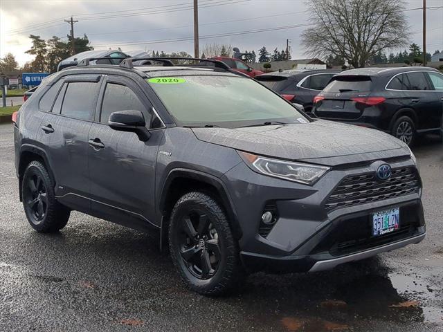 used 2020 Toyota RAV4 Hybrid car, priced at $35,990