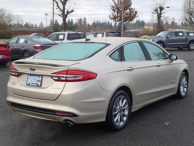 used 2018 Ford Fusion Energi car, priced at $17,770