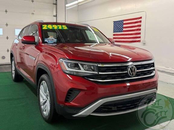 used 2021 Volkswagen Atlas Cross Sport car, priced at $24,975