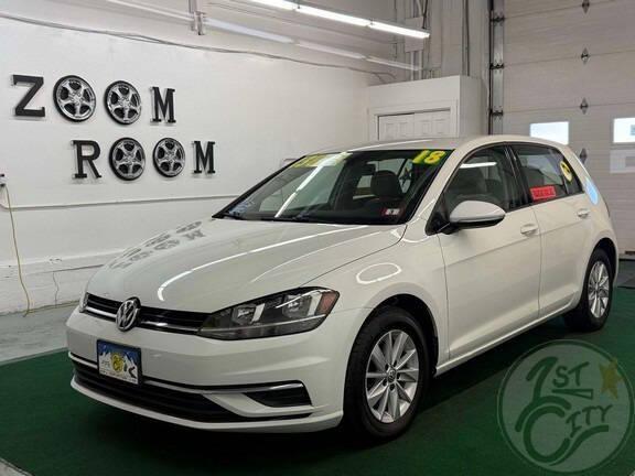 used 2018 Volkswagen Golf car, priced at $13,875