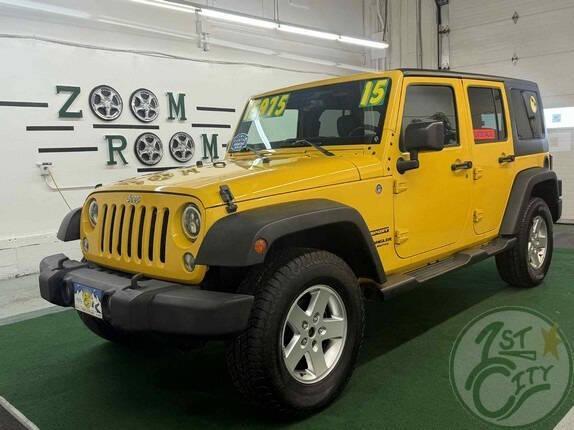 used 2015 Jeep Wrangler Unlimited car, priced at $15,975