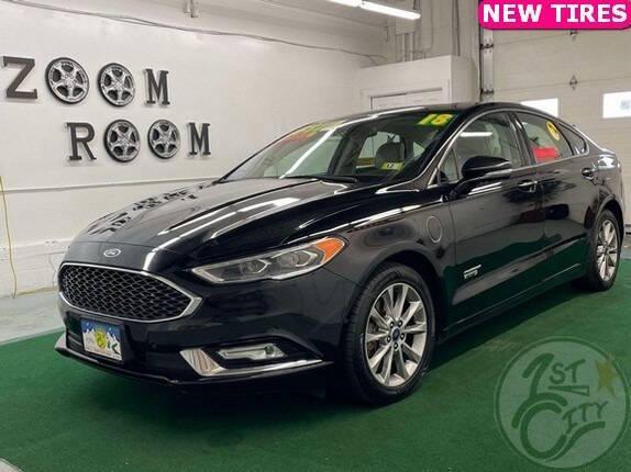 used 2018 Ford Fusion Energi car, priced at $16,875