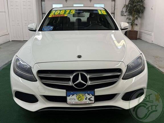 used 2018 Mercedes-Benz C-Class car, priced at $20,875