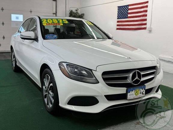 used 2018 Mercedes-Benz C-Class car, priced at $20,875