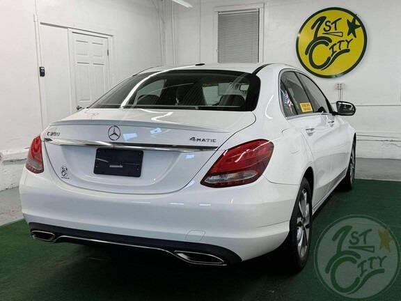 used 2018 Mercedes-Benz C-Class car, priced at $20,875