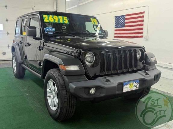 used 2019 Jeep Wrangler Unlimited car, priced at $26,975
