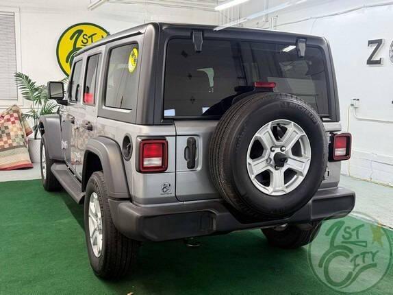 used 2020 Jeep Wrangler Unlimited car, priced at $31,875