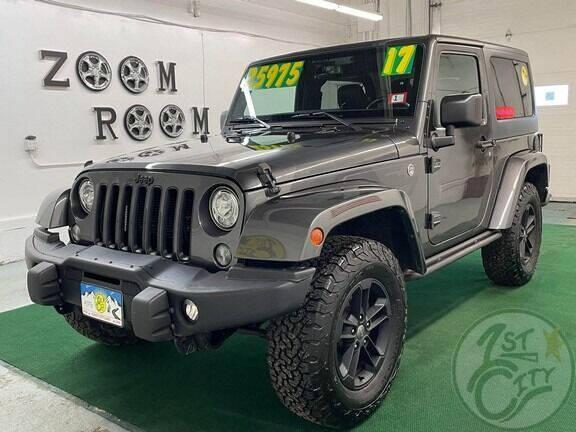 used 2017 Jeep Wrangler car, priced at $22,975