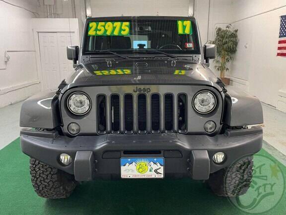 used 2017 Jeep Wrangler car, priced at $22,975