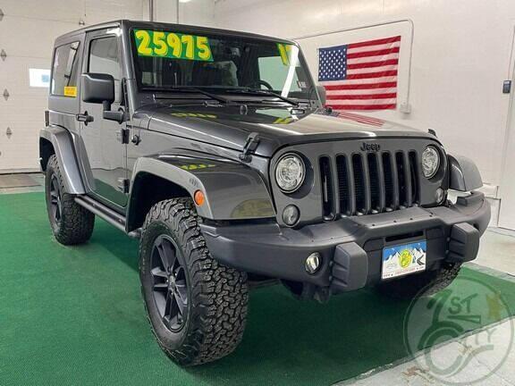 used 2017 Jeep Wrangler car, priced at $22,975