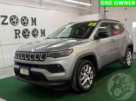 used 2022 Jeep Compass car, priced at $19,875