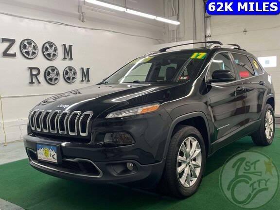 used 2017 Jeep Cherokee car, priced at $18,975